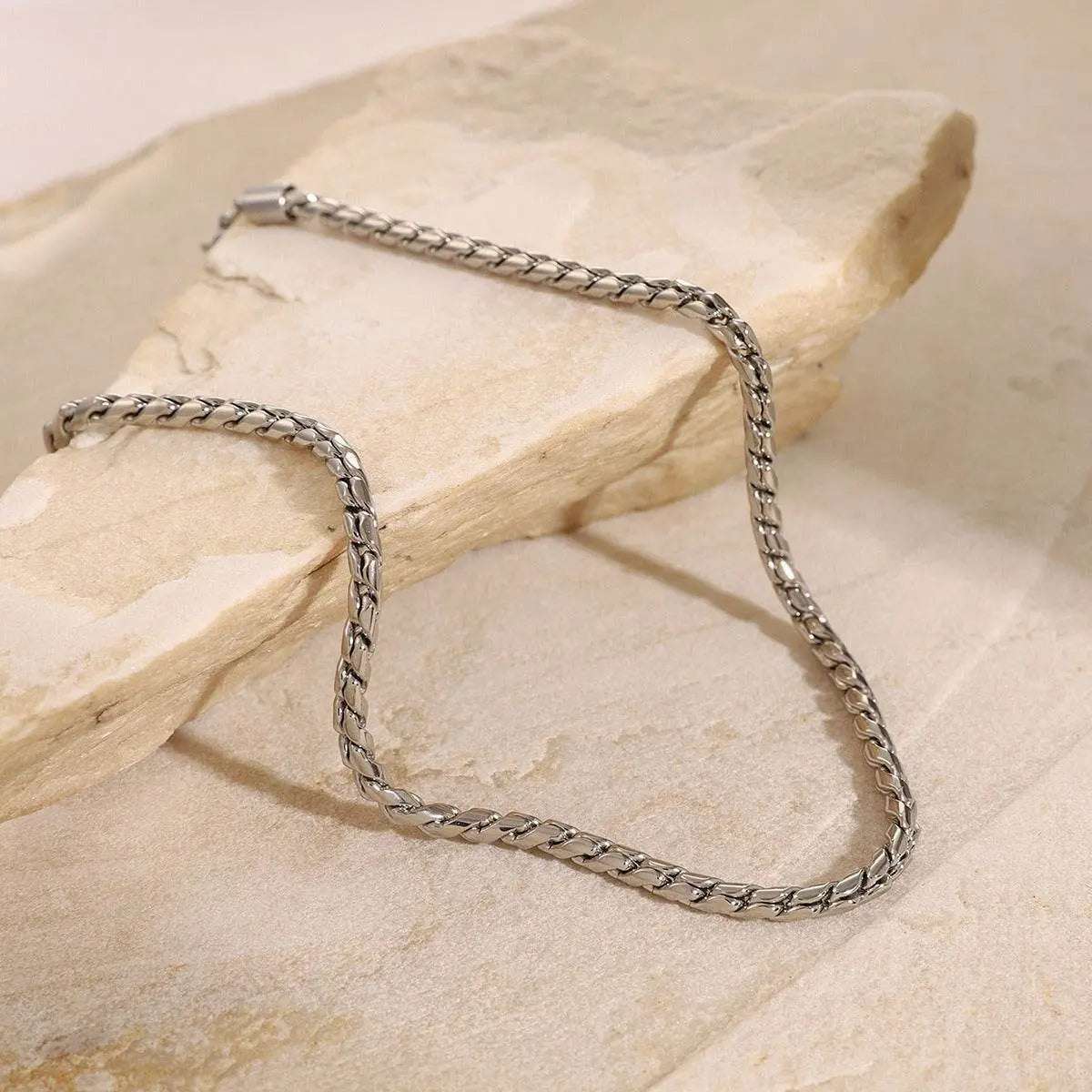 Beach Twist Necklace & Bracelet Set - Salt Lily