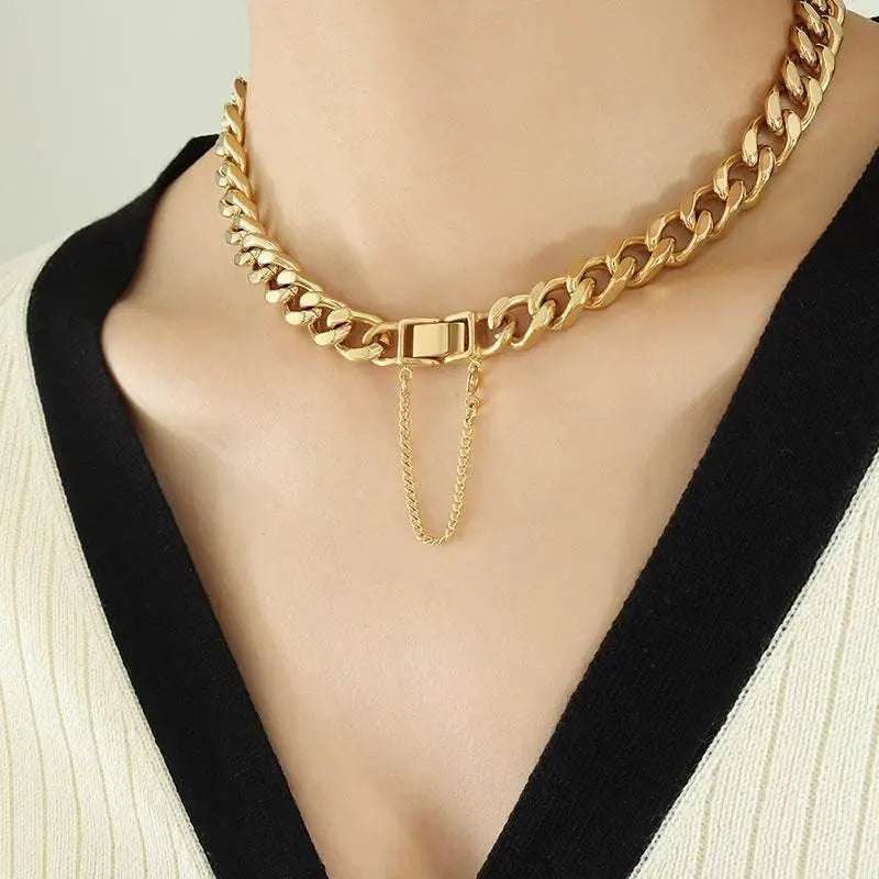 Chunky Tassel Necklace & Bracelet Set - Salt Lily