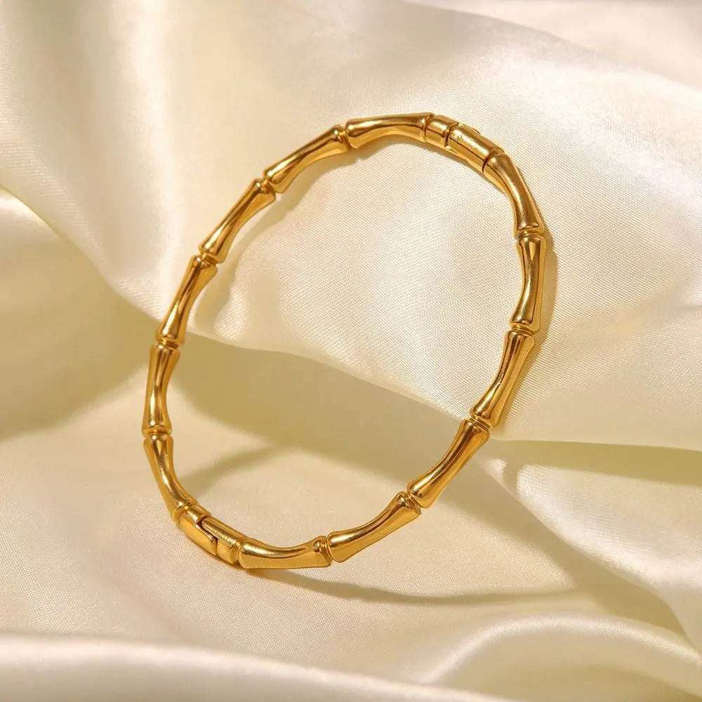 Classic Bamboo Bracelet - Salt Lily
