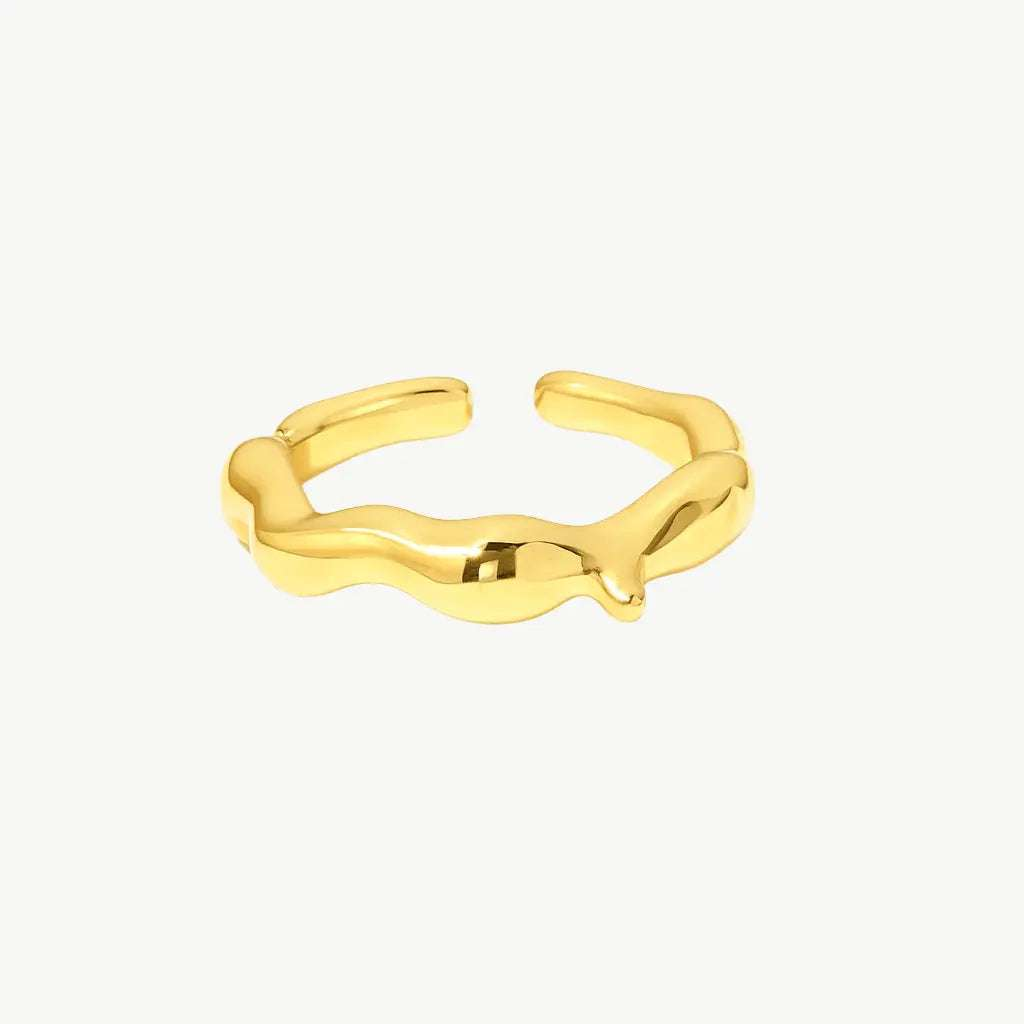 Driftwood Ring Adjustable Ring - Salt Lily