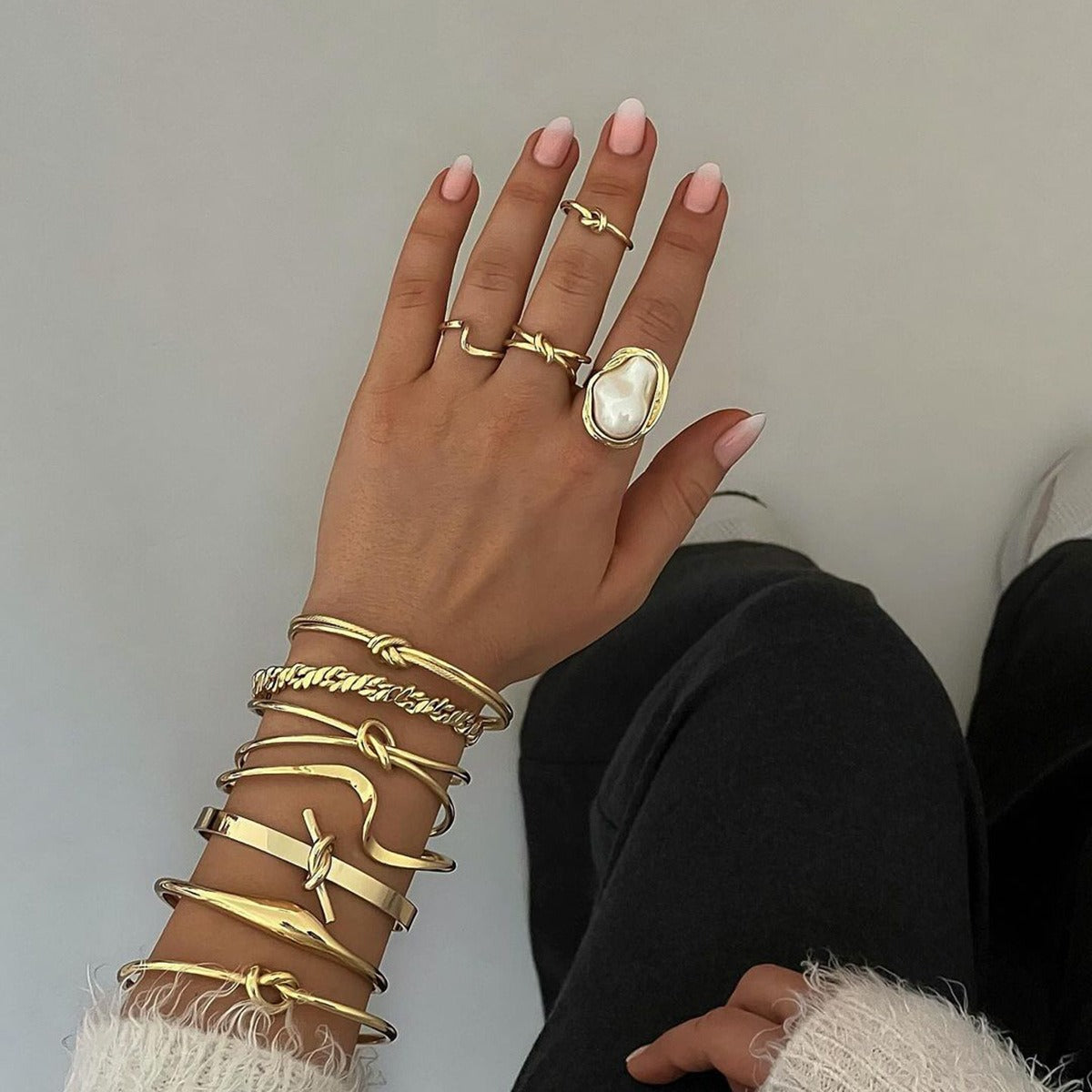 Irregular Pearl Set
