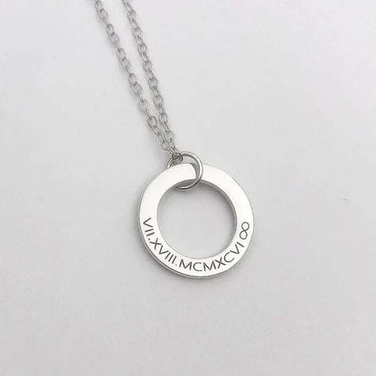Hollow Personalized Necklace - Salt Lily