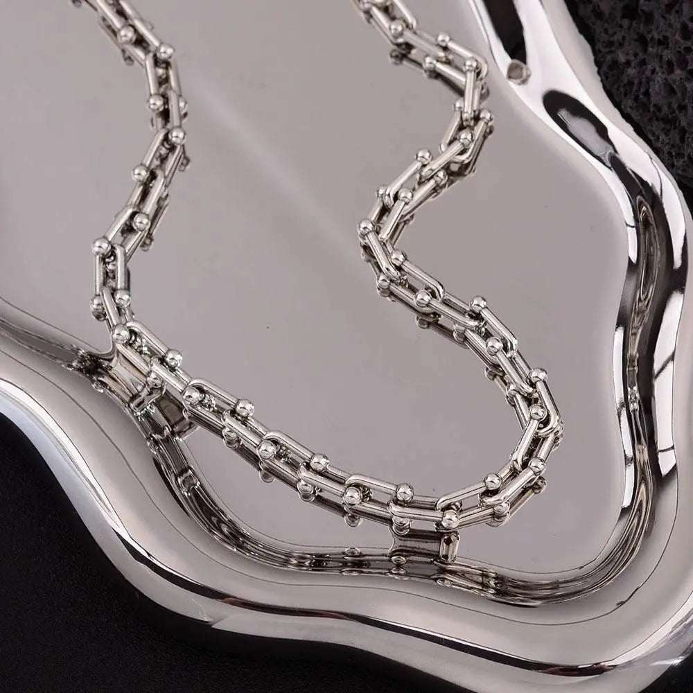 Horseshoe Necklace & Bracelet Set - Salt Lily