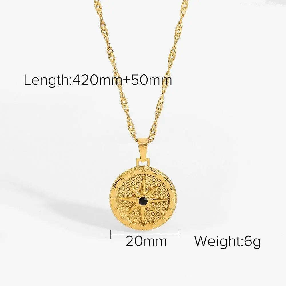 The Navigator Pendant - Salt Lily