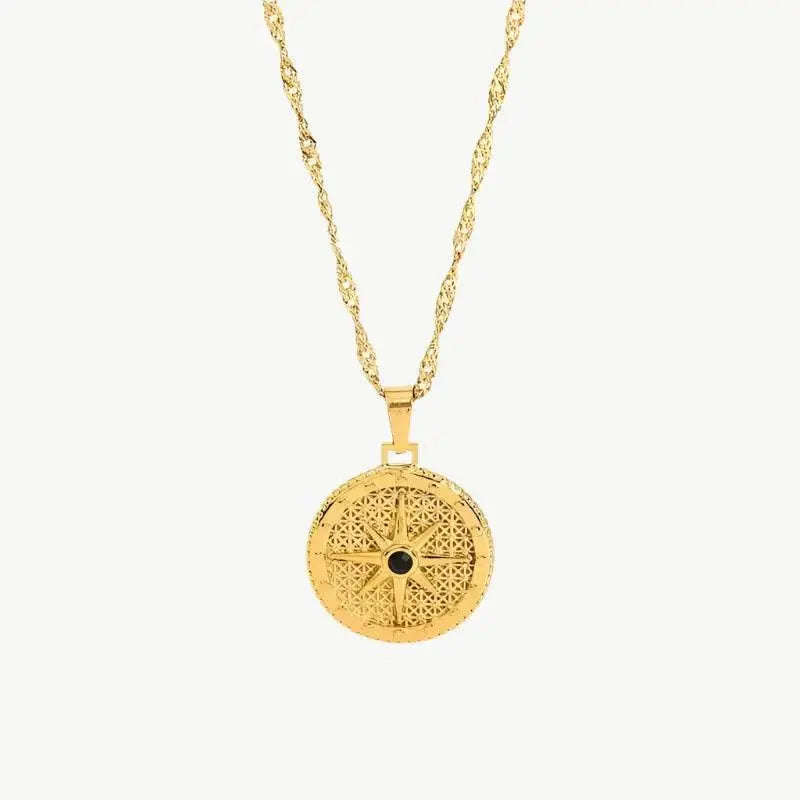 The Navigator Pendant - Salt Lily