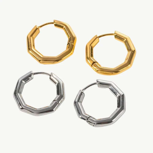 Octo Gold & Silver Earrings - Salt Lily