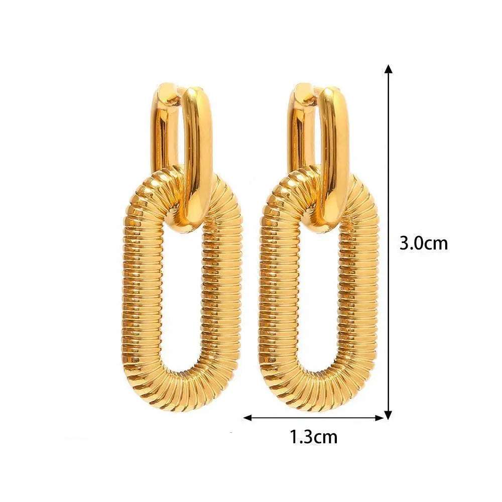 Pipe Earrings - Salt Lily