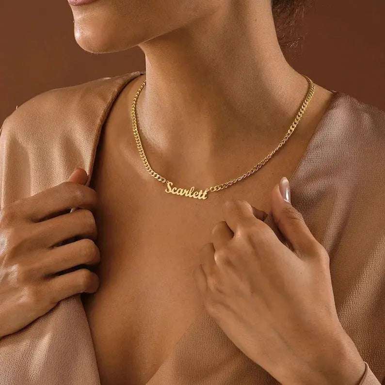 POP Chain - Personalised Necklace - Salt Lily