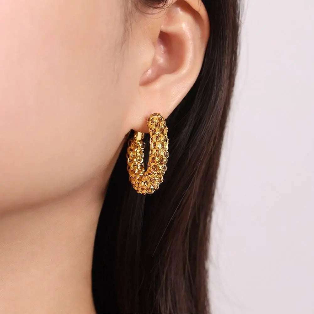 Scales Earrings - Salt Lily