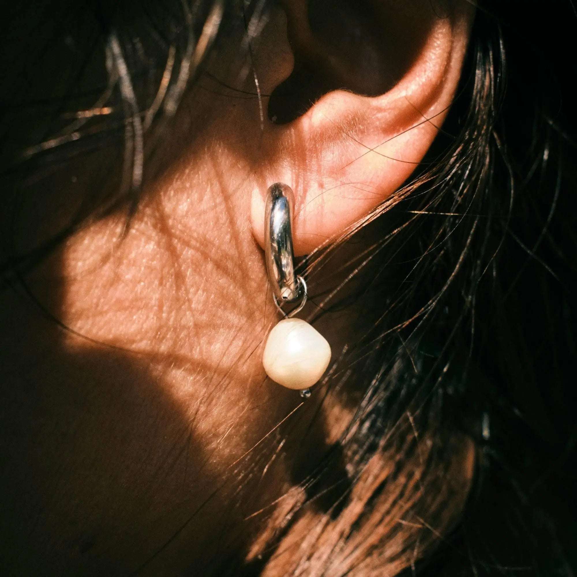 Punk Pearl Earrings - Salt Lily