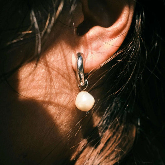 Punk Pearl Earrings - Salt Lily