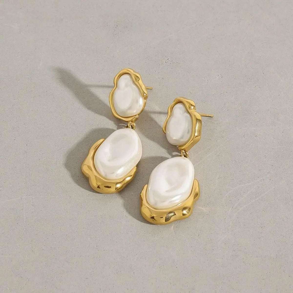 Joanna Pearl Drop Earrings - Salt Lily