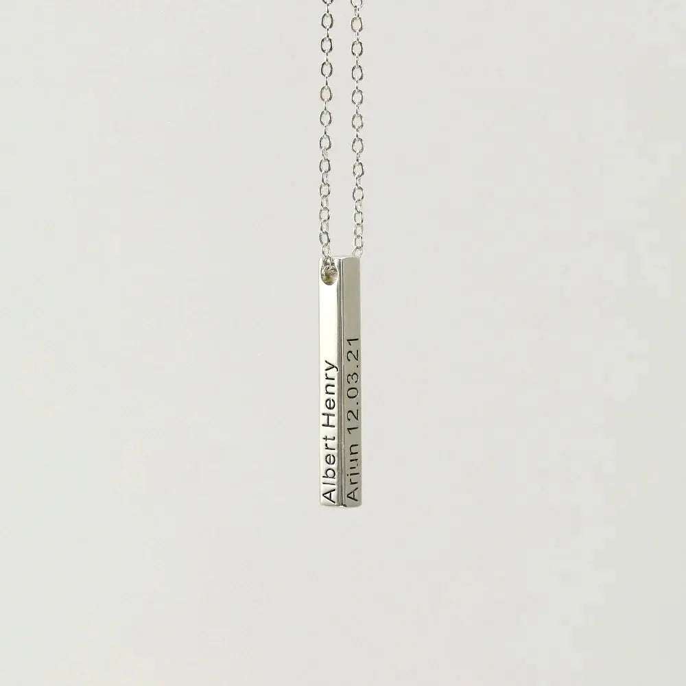 The Keepsake Bar Necklace - Salt Lily