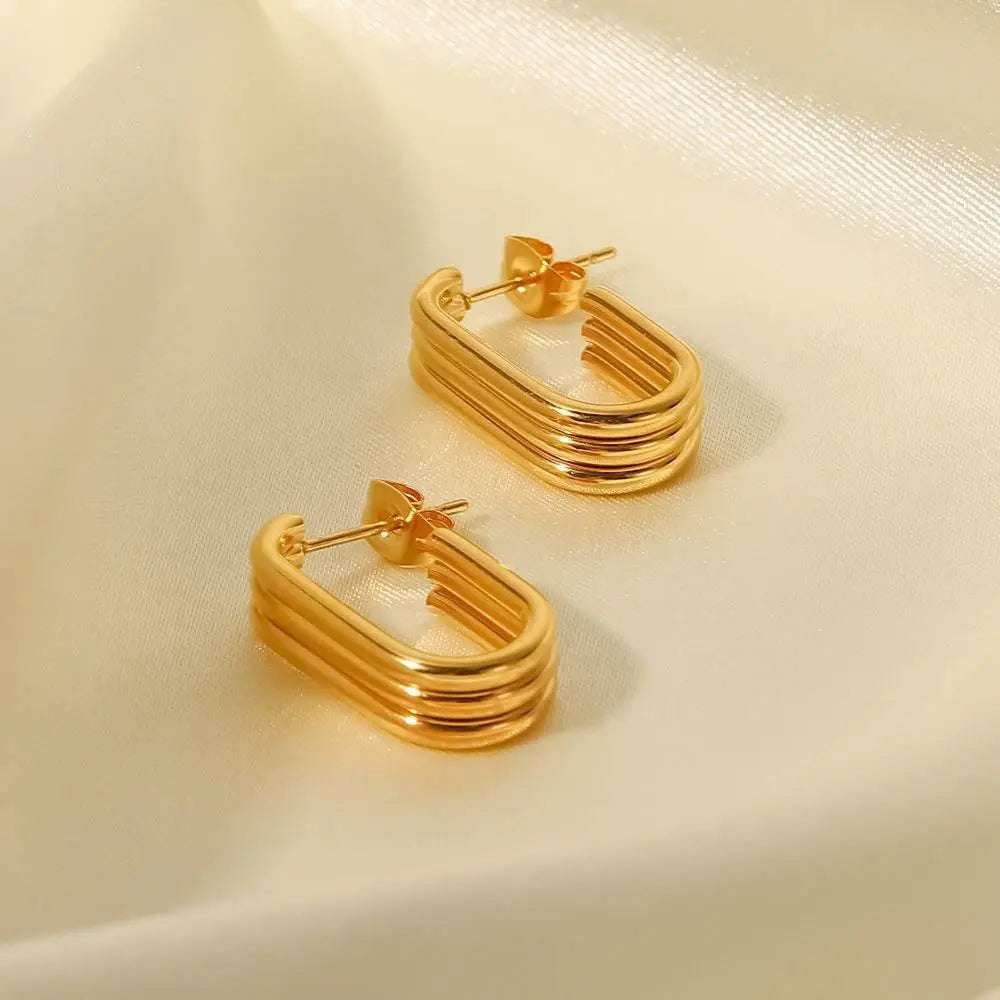 U-Topia Earrings - Salt Lily