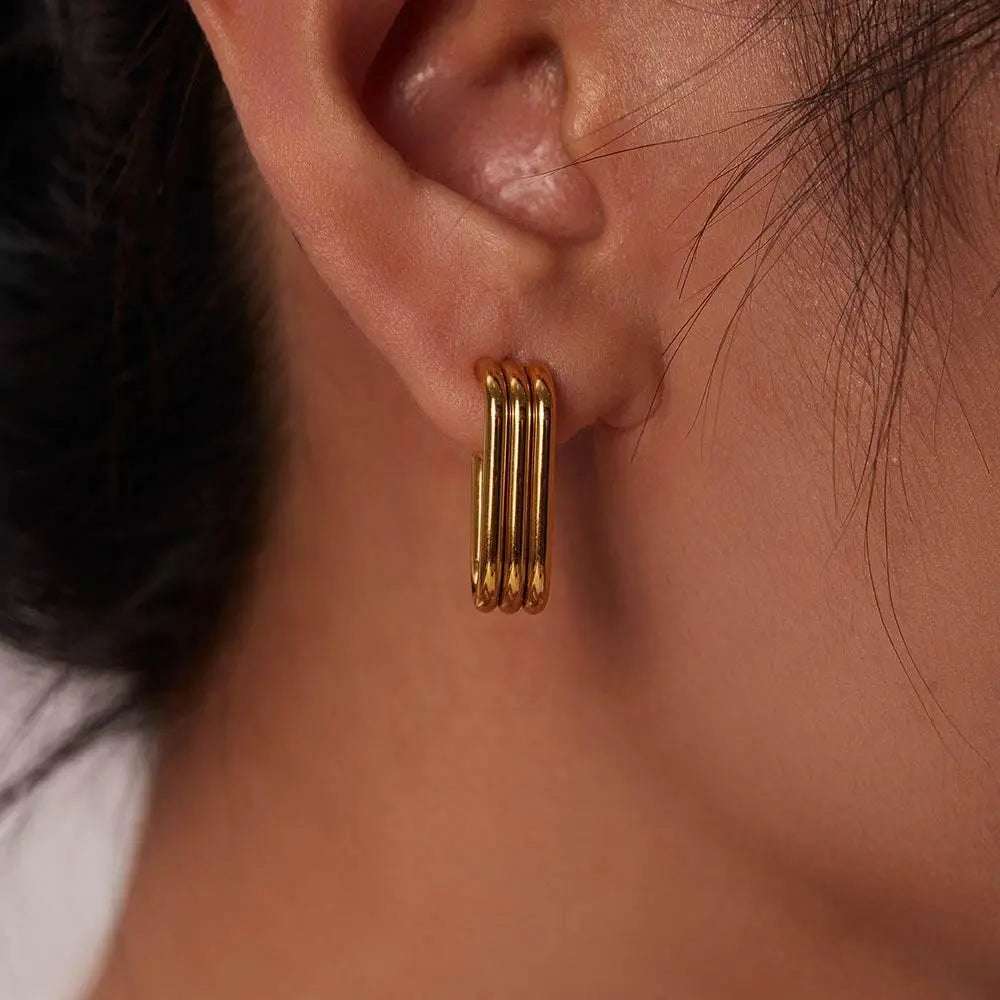 U-Topia Earrings - Salt Lily